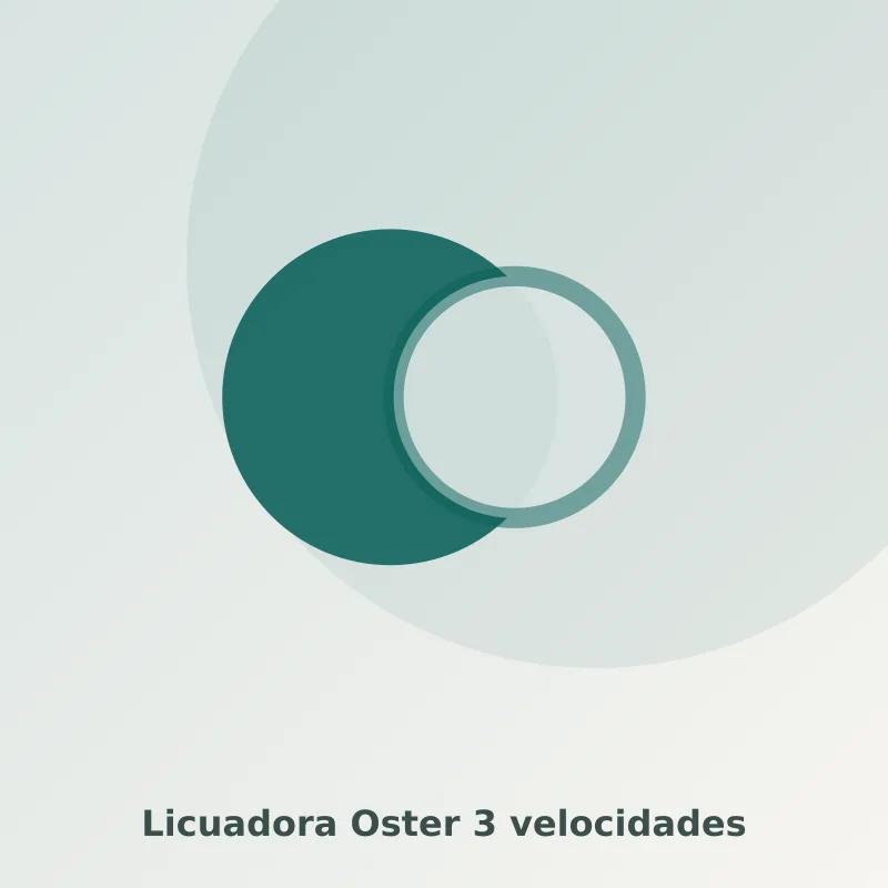 Licuadora Oster 3 velocidades